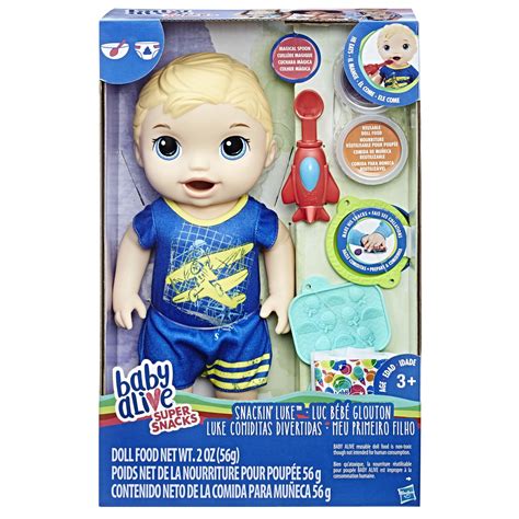 Hasbro Baby Alive Boy Doll Snackin Luke Blonde Buy Online In India