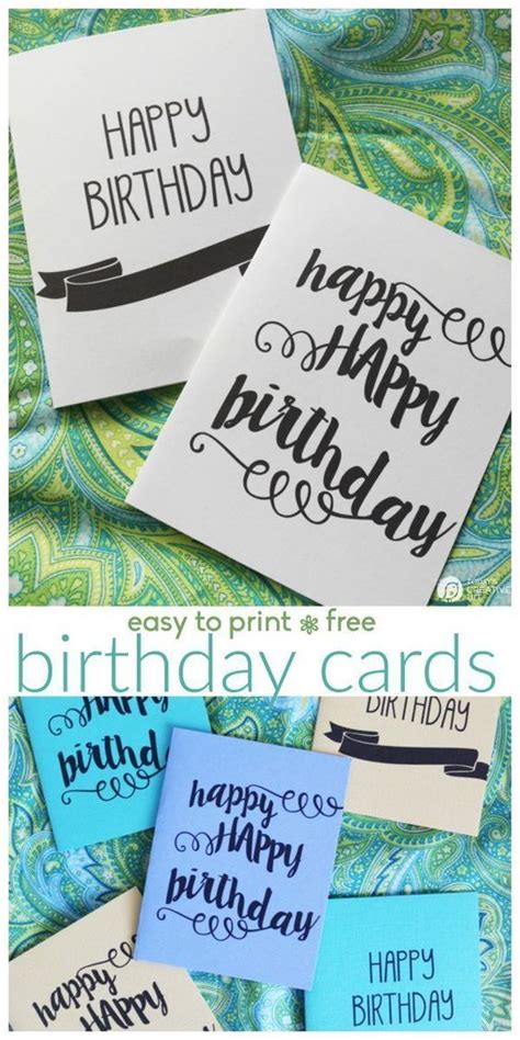 Printable birthday cards for him. Printable Birthday Cards | Free printable birthday cards, Birthday cards for boys, Birthday ...