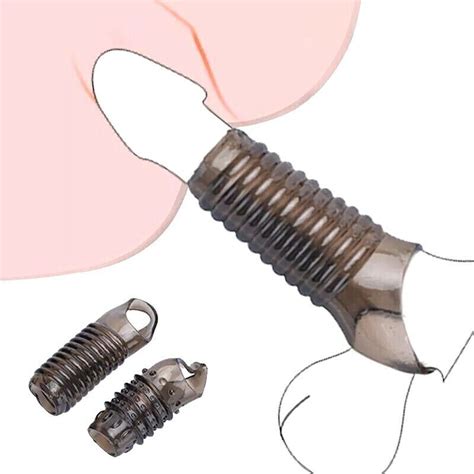 Realistic Thicker Cock Girth Enhancer Enlarger Penis Extender Extension