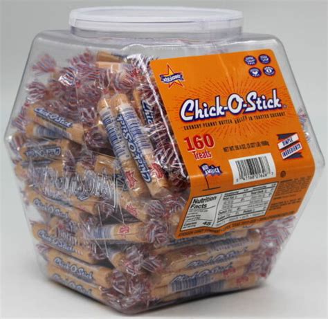 Buy Chick O Stick Atkinsons Candy 160 Count Tub Peanut Butter Coconut