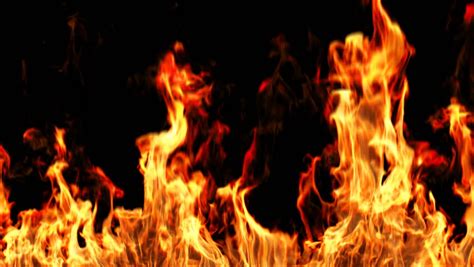 Detailed Fire Background Full Hd Slow Motion Seamless Loop Stock Footage Video 226516