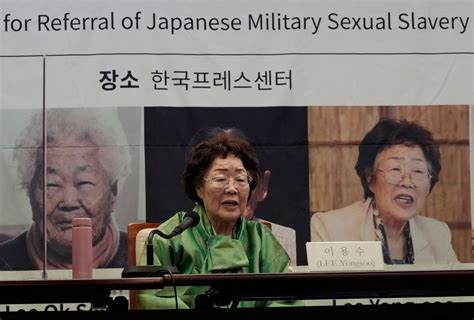 S Korean Slavery Victim Seeks Un Justice As Time Runs Out