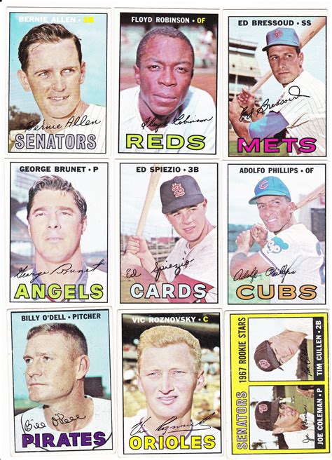 Lot Detail 1967 Topps Baseball 89 Card Lot No Duplicates
