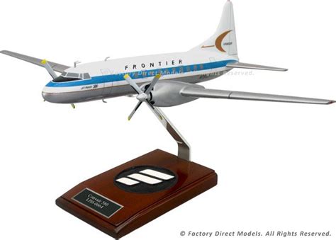 Convair 580 Model Airplane Factory Direct Models