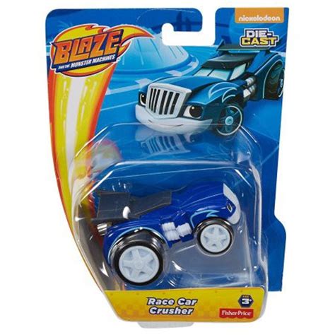 Fisher Price Blaze The Monster Machines Race Car Crusher Diecast Car