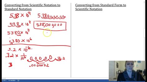 Scientific Notation 35 Youtube