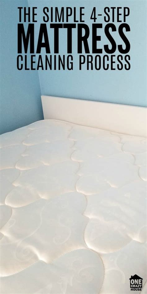 The fresher the stain, the better the clean up. Simple 4-Step Mattress Cleaning Solution