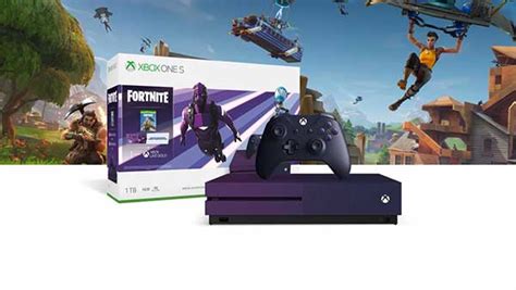 Purple Fortnite Battle Royale Special Edition Xbox One S 1tb Bundle Is