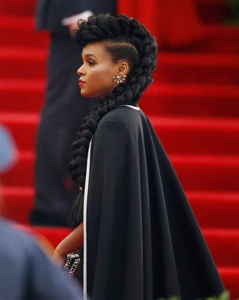 Janelle Monￃﾡes Met Gala Braid And More Celebrity Beauty Looks We