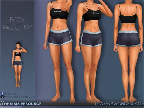 The Sims Resource BodyPreset N