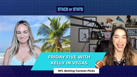 Friday Five With Kelly In Vegas 5 Week 2 Nfl Ats Picks Youtube