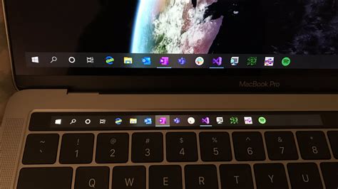 La Touch Bar De Los Macbook Funcionando En Windows 10 Así Lo Han