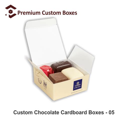 Custom Chocolate Cardboard Boxes Premium Custom Boxes