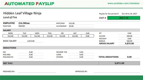How Do I Create A Payslip In Excel Printable Form Templates And Letter