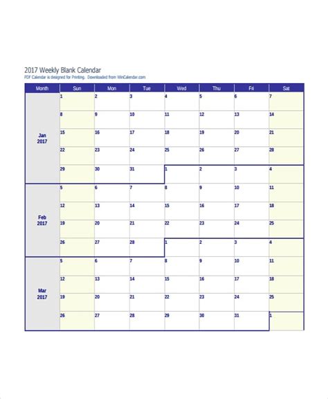 Printable Calendars 18 Free Psd Vector Ai Pdf Word Document Blank