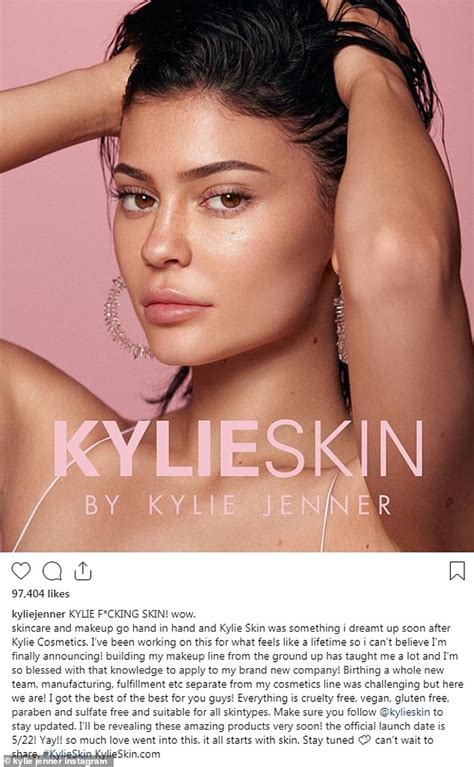 Kylie Jenner The Billion Dollar Beauty Queen Launches Skin Care Range With Make Up Free Campaign