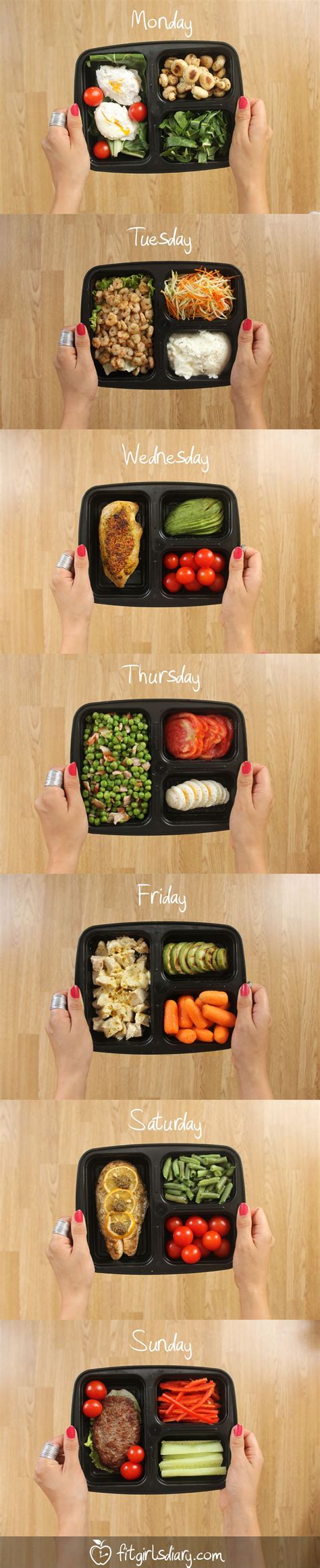 7 Days Of Healthy Meal Prep Ideas Ready To Eat Meals And Protein On