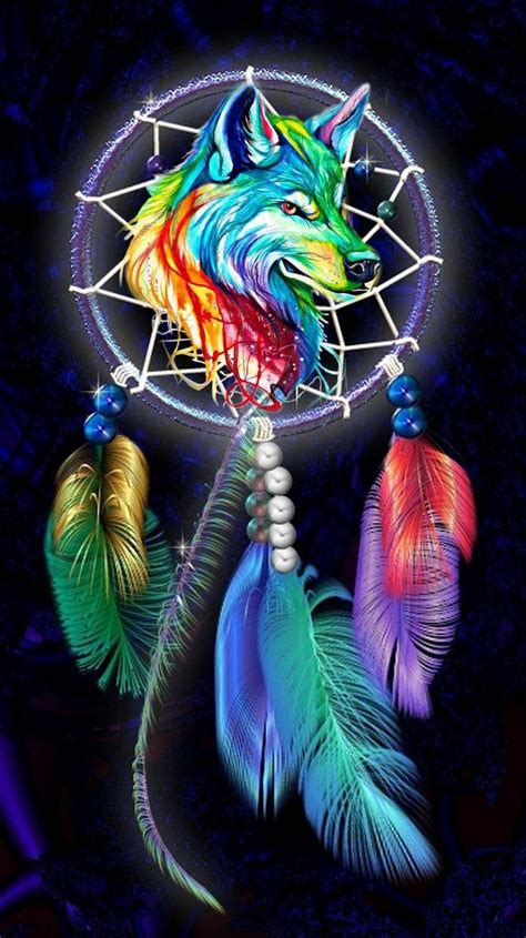 Wolf Dream Catcher Wallpapers Top Free Wolf Dream Catcher Backgrounds