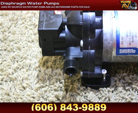 Rv Components Used Rv Shurflo Water Pump 2088 422 144