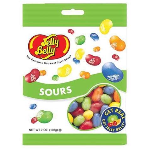 jelly belly sours mix 7oz bag kitchen and company