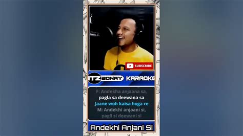 Itzbonay Andekhi Anjaani Si Cover Putri Isnari Feat Ridwan Karaoke No Vocal Cewek Youtube