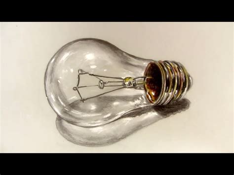 Pin By David Sheu On 3d Drawing Light Bulb Art Light Bulb Art