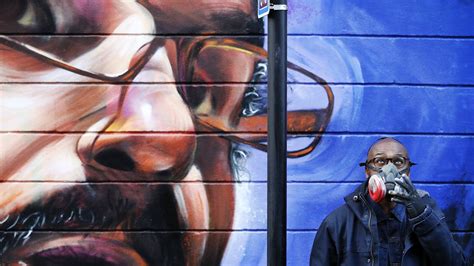 Street Art à Londres Lartiste Dreph Célèbre Les Champions De Limmigration