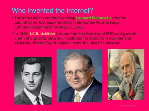 History Of The Internet