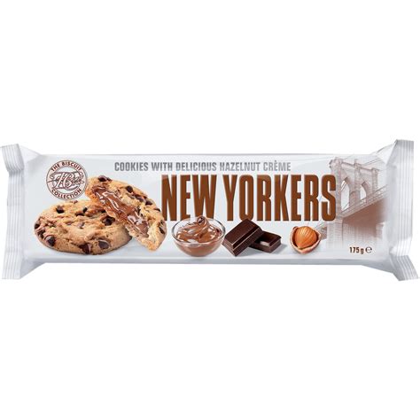 cookies noisettes new yorkers le paquet de 175g à prix carrefour