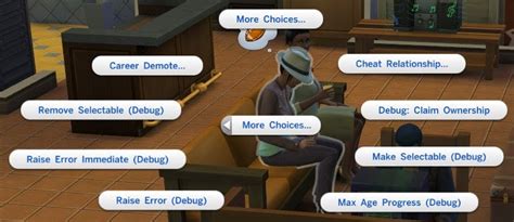 My Sims 4 Blog Script Mod Enable Advanced Debugcheat Interactions