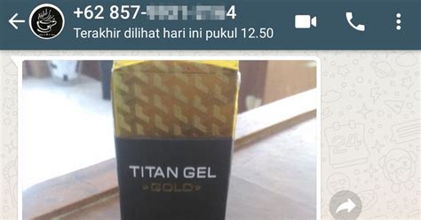 Semakin banyak klien saya sekarang menggunakan titan gel, yang telah menunjukkan kinerja yang signifikan dalam periode yang relatif singkat. Cara TES Keaslian Titan Gel di Indonesia | Titan Gel