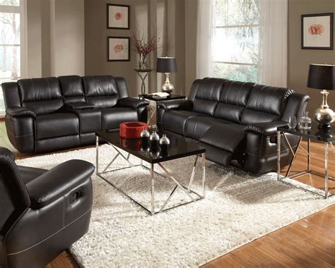 Motion Bonded Leather Sofa Set Co610 Recliners