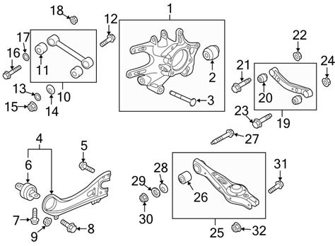 Hyundai Santa Fe Bushing Arm Control Suspension T