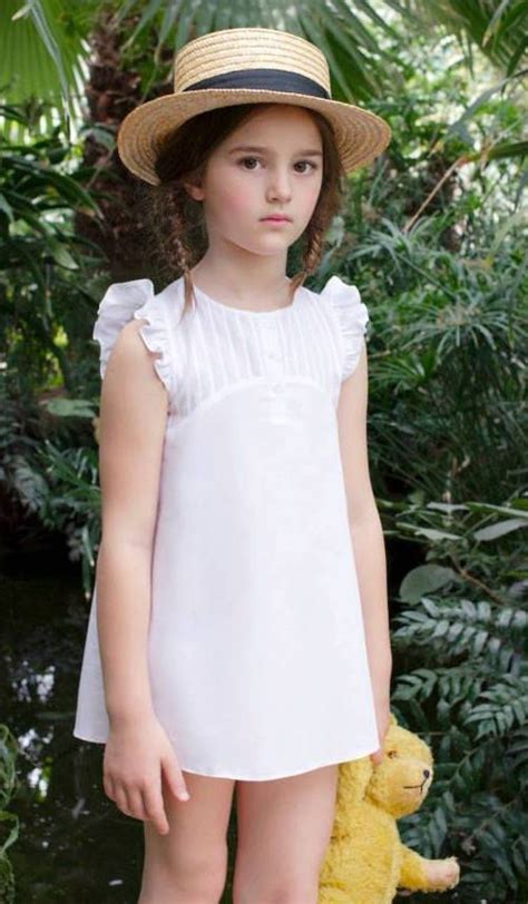 Colección Verano Moda Infantil Moda Para Niñas Vestidos Cortos Para