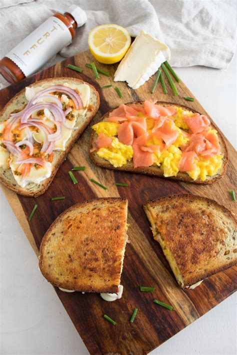 Spicy Smoked Salmon Breakfast Sandwich Recipe Truff