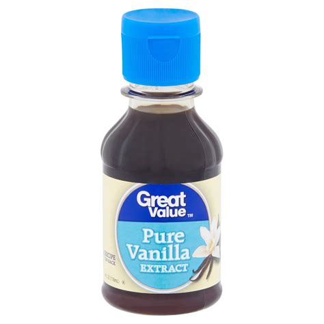 Great Value Pure Vanilla Extract 4 Fl Oz