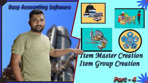 Item Master And Item Master Group Creation In Busy Part 4 Ssv
