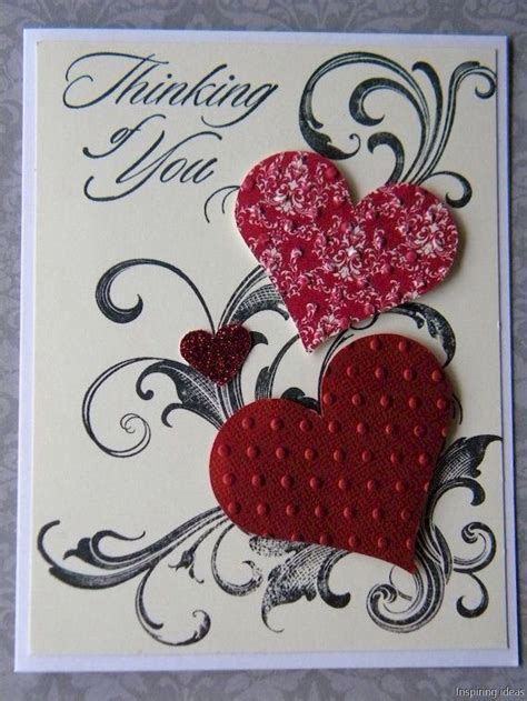 Choose from 400+ valentines day card graphic resources and download in the form of png, eps, ai or psd. Creative Valentine Cards Homemade Ideas4 | Stampin up valentine cards, Valentines cards ...