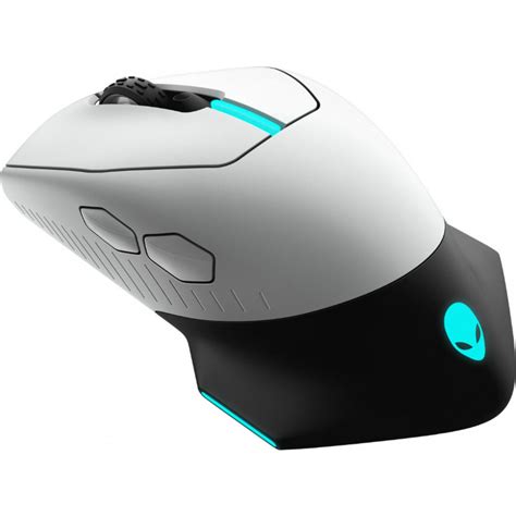 Mouse Gaming Alienware Aw610m Wireless Lunar Light Pc Garage