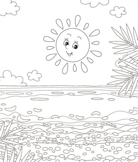 Colouring Pictures For Kids-Weather