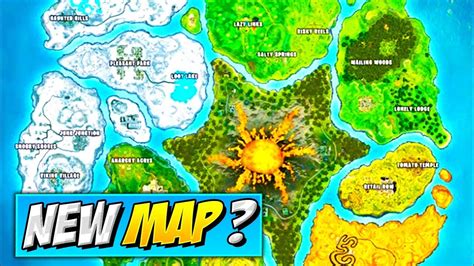 Tilted towers and retail row, two of the most popular fortnite hotspots, have been destroyed by a volcanic eruption and replaced with two brand new. Is This The SEASON 7 MAP?! Fortnite NEW MAP CHANGES ...