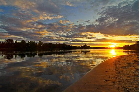 Nizhny Novgorod Volga Volga Federal District Russia Sunrises And