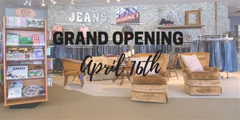 Grand Opening April 16th Restored Thrift Store