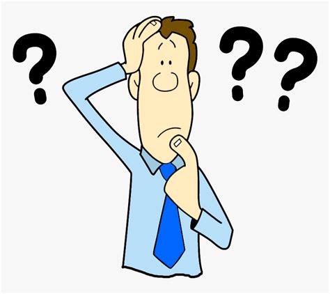 Confused Man Clipart Free Download Transparent Png Clipart Library