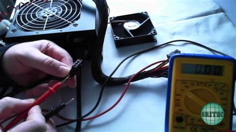 Manually Test A PSU Power Supply With A Multimeter By Britec YouTube