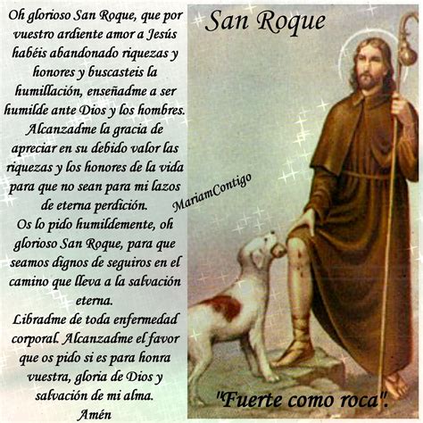 Sintético 105 Imagen De Fondo Oración A San Roque Para Sanar A Un