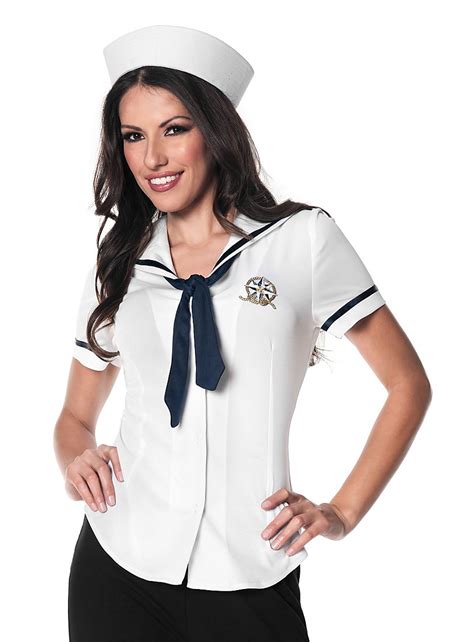 Sailor White Ladies Costume