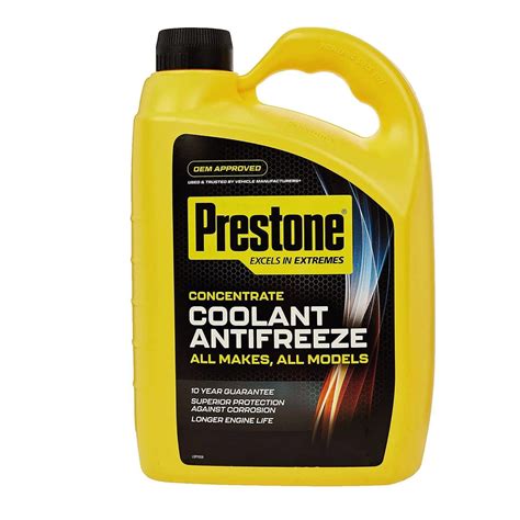 Prestone Concentrate Antifreezecoolant 4l Auto Fluids