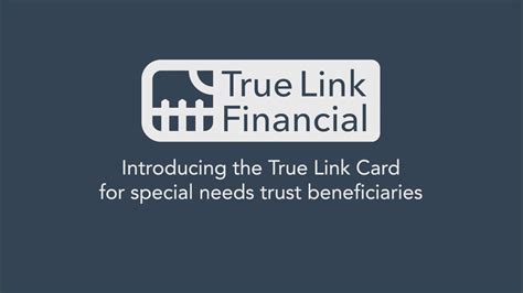 Introducing The True Link Card For Special Needs Trust Beneficiaries