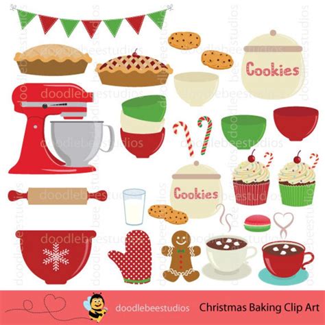 Christmas Baking Clipart Baking Utensils Clip Art Baking Equipment